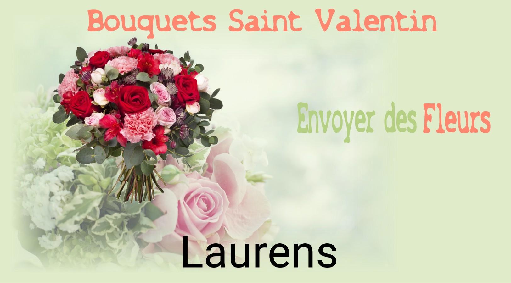 Roses de Saint-Valentin livrées à Laurens